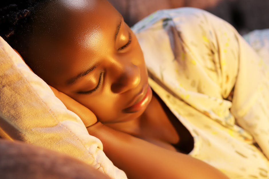woman sleeping restful night medical weight loss