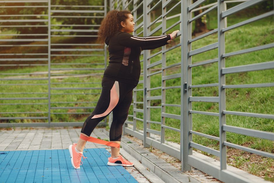 woman exercising fitness workout medical weight loss