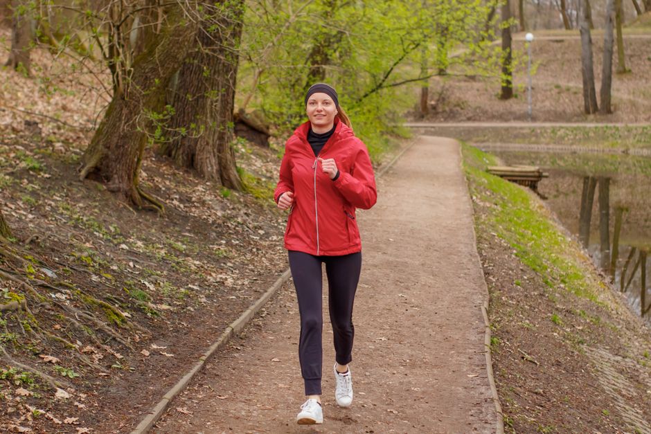 woman exercising morning workout medical weight loss
