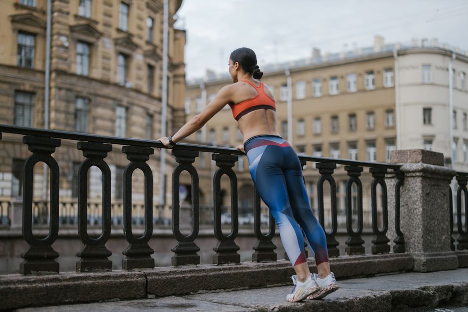 woman exercising outdoors fitness medical weight loss