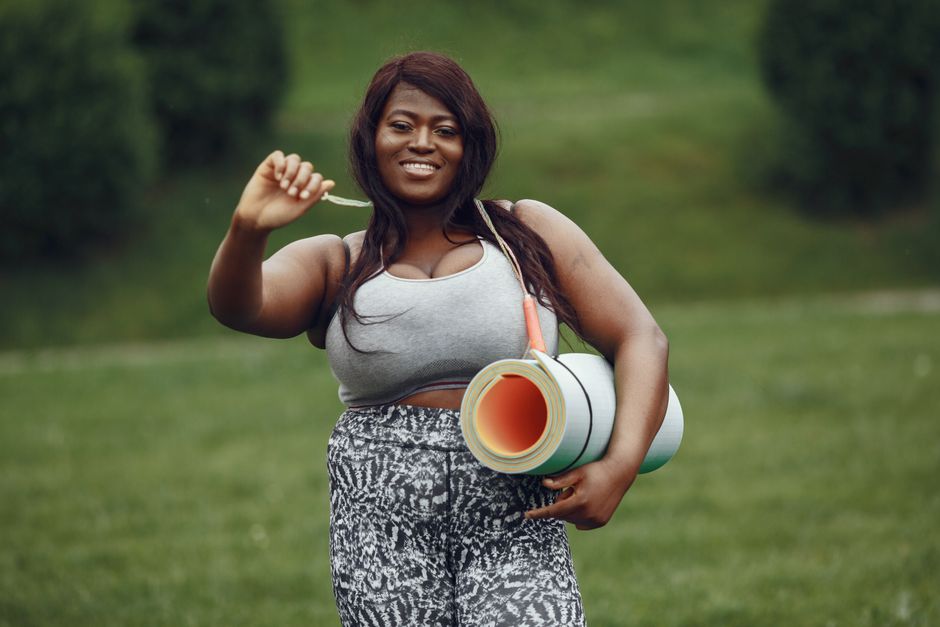 confident woman healthy lifestyle medical weight loss