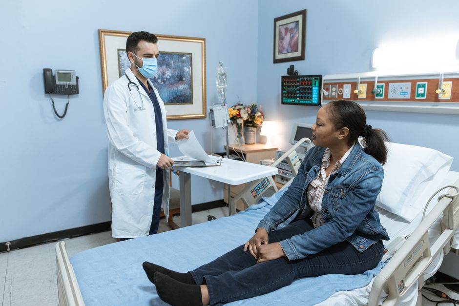 doctor patient respectful consultation medical weight loss